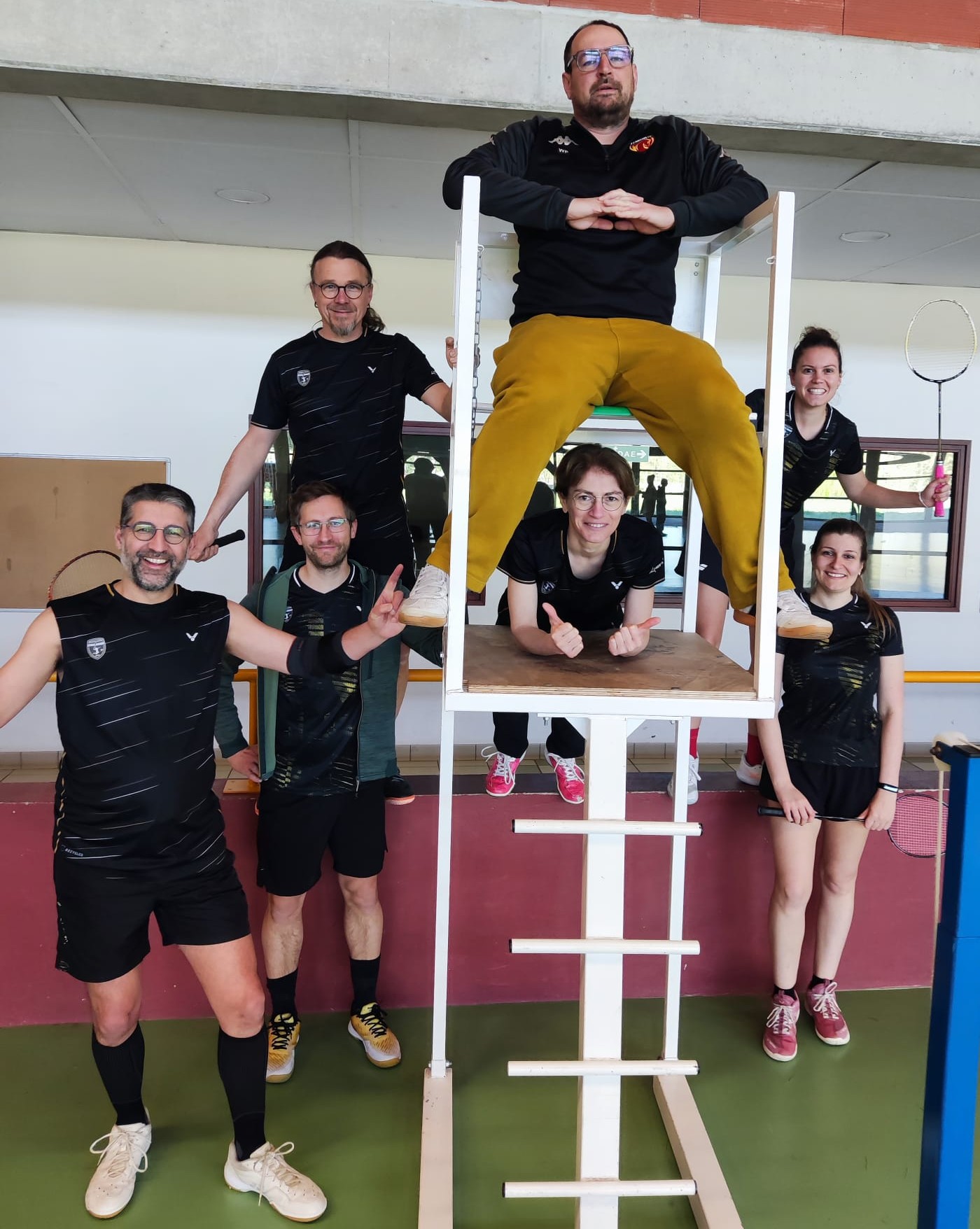 Photo de l'équipe D2 - Vue 4